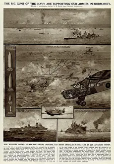 Spotters: Naval support for armies in Normandy by G. H. Davis