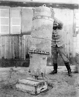 Sylt: Naval warfare in the First World War: driven British mine