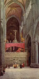 Avila: The Nave of avila Cathedral