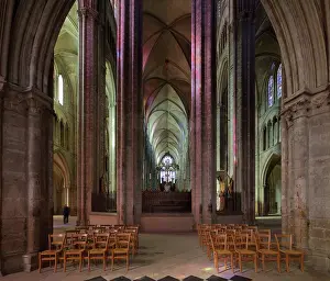Ambulatory: Nave, Bourges Cathedral, Bourges, Centre Val de