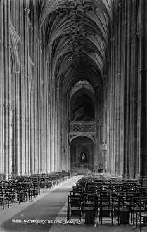 Arched: The Nave of Canterbury Cathedral