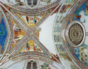 Alii: Nave, Counter-facade. Building masters, Giotto