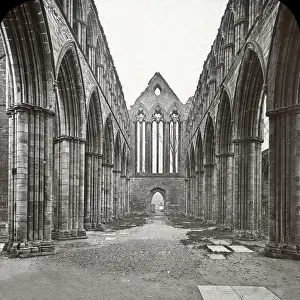 Dunblane: The Nave of Dunblane Cathedral, Scotland