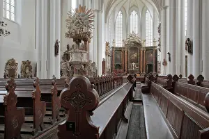 Marienkirche: Nave, Marienkirche, Berlin, Germany