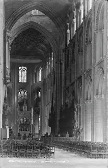 Serenity: The Nave of Peterborough Cathedral