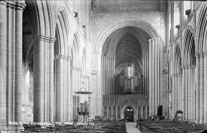 Stonework: The Nave of Ripon Cathedral