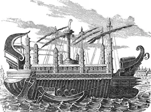 Rower: navigation, ancient world, galley, Alexandreia