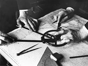 Compass: Navigation instruments, 1936