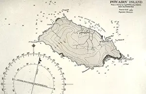 Beechey: navigation, Mutiny on the Bounty 1789, Pitcairn