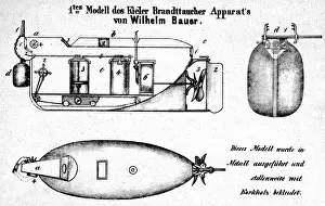 Kieler: navigation, submarines, first construction of