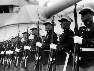 Delegations: US Navy in Kiel, 1937