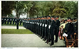Midshipmen: US Navy Midshipmen on parade