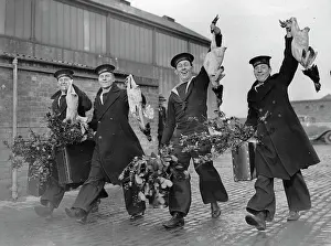 21th: Navy sailors from the HMS York in
