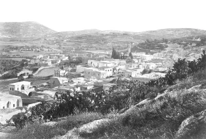 C1857: Nazareth, from the North West c1857