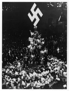 Draw: NAZI CHRISTMAS TREE