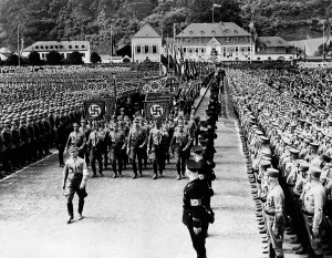 Trier: Nazi demonstration in Trier, 1939