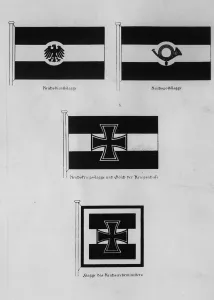 Takeover: Nazi flag illustration, 1933