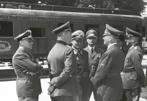 Generaloberst: Nazi officials during a conversation