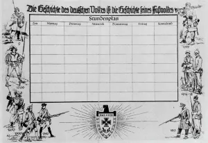 Prop: NAZI PROP/TIMETABLE