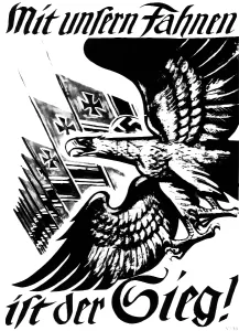 201626: Nazi propaganda poster, 1940