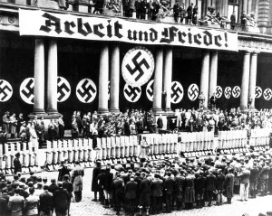 Swastikas: NAZI RALLY 1933