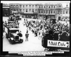 Lorry: NAZI RALLY/SAXONY