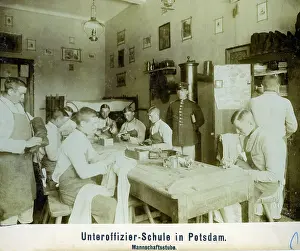 Learn: NCO School in Potsdam, around 1900