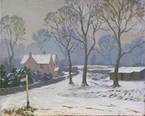 Shenley: Near Shenley ' snow scene
