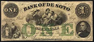 Dollars: Nebraska Territory Bank Note, 1862