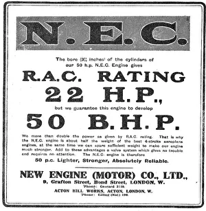 Rating: NEC Aero Engine RAC Rating 22 HP. Guaranteed To Develop