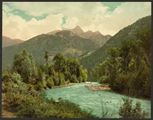 Animas: Needle Mountains from Animas Canyon, Colorado