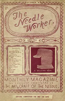 Kepi: The Needle Worker, WW1 knitting & sewing booklet