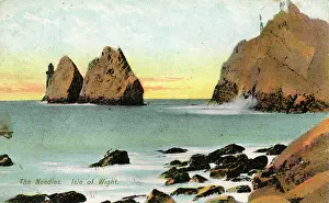 Needles: The Needles, Freshwater, Isle of Wight