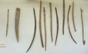 Latvia: Needles to mend fishing nets.12th-13th centuries. Latvia