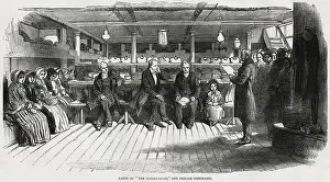 Emigrating: Needlewomen emigrating to Australia aboard the Madagascar