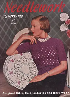 2667: Needlework 1940's - 1940's, front cover, short
