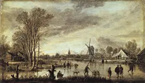 Neer: Neer, Aert van der (1603-1677). River in Winter