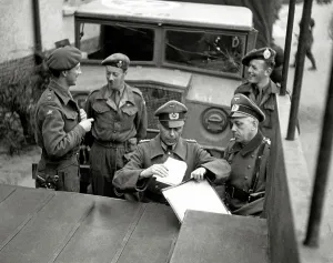 Bergen Belsen: Negotiating transfer of neutral territory of Bergen-Belsen