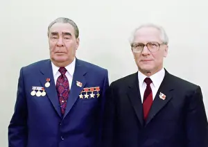 Honecker: Negotiations between USSR and GDR in Kremlin, 1981