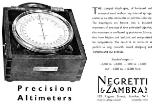 Negretti: Negretti & Zambra Precision Altimeters