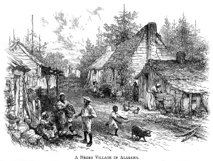Folks: NEGRO VILLAGE, ALABAMA