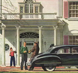 Repose: Neighbors Chat in front of House