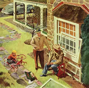 Repose: Neighbors Chat outside House