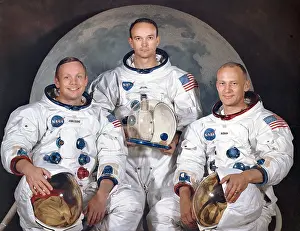 Spacesuits: Neil Armstrong - Edwin Aldrin - Michael Collins - astronauts