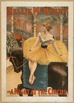 Nellie: Nellie McHenry in A night at the circus by H. Grattan Donnel