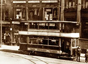 Mantles: Nelson Corporation tram, possibly 1920s