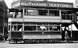 Tramways: Nelson Corporation tram, possibly 1920s