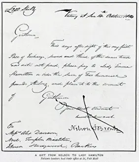 Requesting: Nelson letter to Bankers