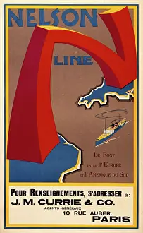 Currie: Nelson Line poster