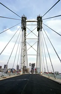 Newtown: Nelson Mandela Bridge under construction